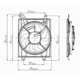Purchase Top-Quality Condenser Fan Assembly by TYC - 610580 pa5