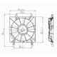 Purchase Top-Quality Ensemble ventilateurs de condenseur par TYC - 610600 pa13