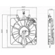 Purchase Top-Quality Condenser Fan Assembly by TYC - 611010 pa12