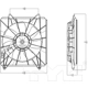 Purchase Top-Quality Condenser Fan Assembly by TYC - 611130 pa6