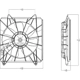 Purchase Top-Quality Condenser Fan Assembly by TYC - 611130 pa8