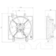 Purchase Top-Quality Condenser Fan Assembly by TYC - 611250 pa2