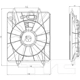 Purchase Top-Quality Ensemble ventilateurs de condenseur par TYC - 611330 pa4