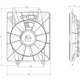 Purchase Top-Quality Ensemble ventilateurs de condenseur par TYC - 611330 pa5