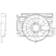 Purchase Top-Quality Condenser Fan Assembly by TYC - 611400 pa4