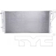 Purchase Top-Quality Condenser by TYC - 3658 pa3