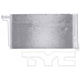 Purchase Top-Quality Condenser by TYC - 3981 pa6