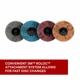 Purchase Top-Quality 3M - 07513 - Scotch-Brite Roloc Surface Conditioning Disc (Pack of 25) pa3