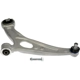 Purchase Top-Quality DORMAN (OE SOLUTIONS) - 527-455 - Suspension Control Arm And Ball Joint Assembly pa4