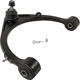 Purchase Top-Quality Control Arm With Ball Joint by MOOG - RK623795 pa1