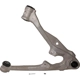 Purchase Top-Quality Control Arm With Ball Joint by MOOG - RK623833 pa2