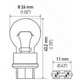 Purchase Top-Quality Cornering Light by HELLA - 3157TB pa23