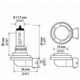 Purchase Top-Quality Cornering Light by HELLA - H11P50TB pa5