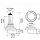 Purchase Top-Quality Cornering Light by HELLA - H71071032 pa36