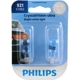 Purchase Top-Quality PHILIPS - 921CVB2 - Miniatures CrystalVision Ultra Bulbs pa5