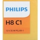 Purchase Top-Quality Cornering Light by PHILIPS - H8C1 pa75