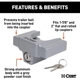Purchase Top-Quality Coupler Lock by CURT MANUFACTURING - 23079 pa6