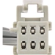 Purchase Top-Quality Courtesy Lamp Connector by BLUE STREAK (HYGRADE MOTOR) - S1699 pa66