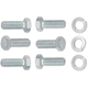 Purchase Top-Quality Crank Shaft Pulley Bolts by MR. GASKET - 5322G pa1