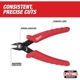 Purchase Top-Quality MILWAUKEE - 48-22-6105 - Mini Flush Cutters pa2