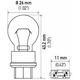 Purchase Top-Quality Daytime Running Light (Pack of 10) by HELLA - 3157 pa7