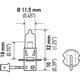 Purchase Top-Quality Daytime Running Light by HELLA - H3HD pa2