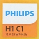 Purchase Top-Quality Daytime Running Light by PHILIPS - H1C1 pa111