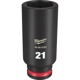 Purchase Top-Quality MILWAUKEE - 49-66-6162 - Impact Duty 3/8"Drive 21MM Deep 6 Point Socket pa1