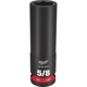 Purchase Top-Quality MILWAUKEE - 49-66-6224 - Impact Duty 1/2"Drive 5/8" Deep 6 Point Socket pa1