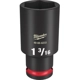 Purchase Top-Quality MILWAUKEE - 49-66-6233 - Impact Duty 1/2"Drive 1-3/16" Deep 6 Point Socket pa1