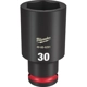 Purchase Top-Quality MILWAUKEE - 49-66-6291 - Impact Duty 1/2"Drive 30MM Deep 6 Point Socket pa1