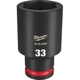 Purchase Top-Quality MILWAUKEE - 49-66-6294 - Impact Duty 1/2"Drive 33MM Deep 6 Point Socket pa1