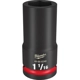 Purchase Top-Quality MILWAUKEE - 49-66-6340 - Impact Duty 3/4"Drive 1-1/16" Deep 6 Point Socket pa1