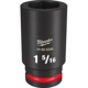 Purchase Top-Quality MILWAUKEE - 49-66-6344 - Impact Duty 3/4"Drive 1-5/16" Deep 6 Point Socket pa1