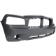 Purchase Top-Quality Front Bumper Cover Upper - HO1014106 1