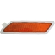 Purchase Top-Quality Front Driver Side Bumper Reflector - AU2556100N 5