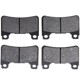 Purchase Top-Quality Front Organic Pads by MOTORCRAFT - BR1258D 3