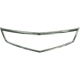 Purchase Top-Quality Grille Moulding Chrome - HO1200172 2