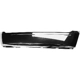 Purchase Top-Quality Lower Grille Moulding Chrome - HO1216107 6