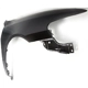 Purchase Top-Quality Passenger Side Front Fender Assembly - TO1241271C 1
