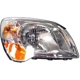 Purchase Top-Quality Passenger Side Replacement Headlight - TO2503211R 2