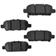 Purchase Top-Quality Rear Hybrid Pads by DYNAMIC FRICTION COMPANY - 4000-1761-00 2