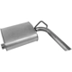 Purchase Top-Quality Steel Direct Fit Muffler - WALKER USA - 18984 pa3