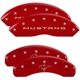 Purchase Top-Quality Disc Brake Caliper Cover by MGP CALIPER COVERS - 10204SMB2RD pa3