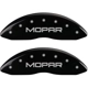 Purchase Top-Quality Disc Brake Caliper Cover by MGP CALIPER COVERS - 32006SMOPBK pa1