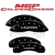 Purchase Top-Quality Disc Brake Caliper Cover by MGP CALIPER COVERS - 32006SMOPBK pa5