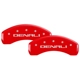 Purchase Top-Quality MGP CALIPER COVERS - 34218SDNLRD - Gloss Red Caliper Covers with Denali Engraving pa2