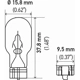 Purchase Top-Quality Dome Light by HELLA - 921TB pa2