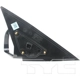 Purchase Top-Quality Door Mirror by TYC - 7720142 pa1
