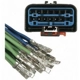 Purchase Top-Quality Door Wiring Harness Connector by BLUE STREAK (HYGRADE MOTOR) - S1960 pa29